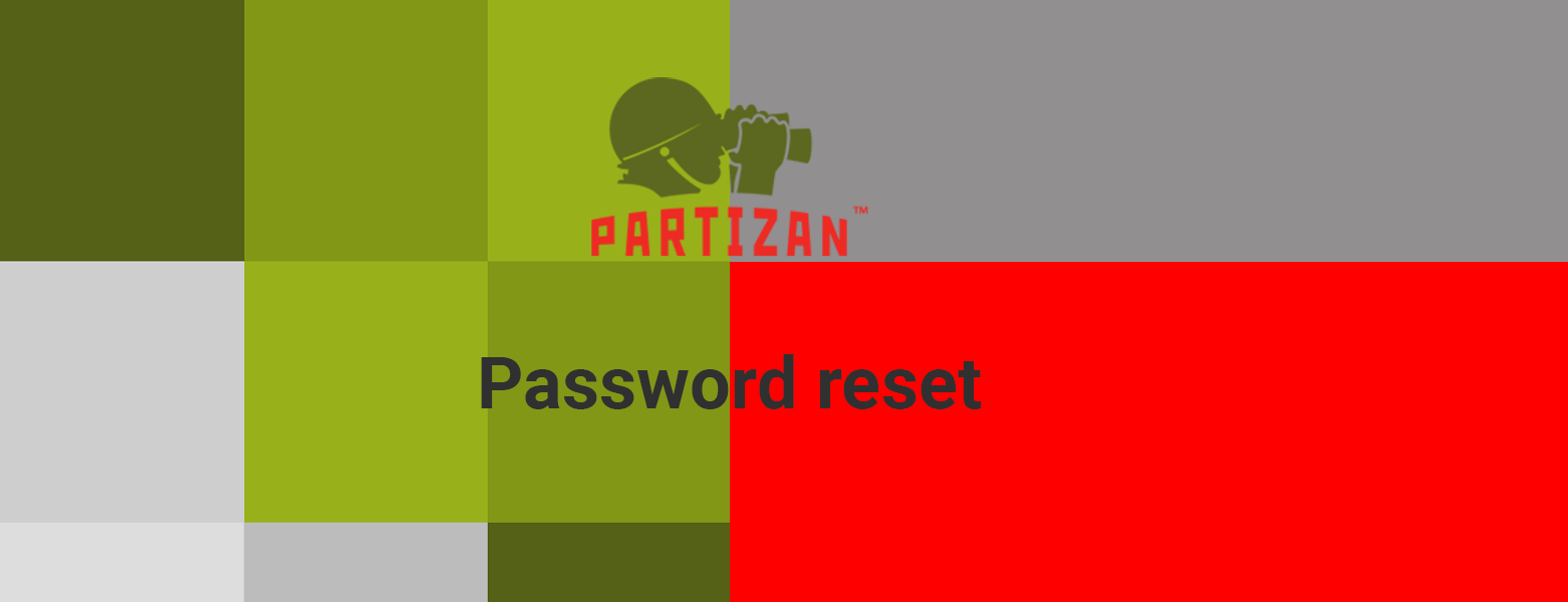 Скидання пароля на Partizan
