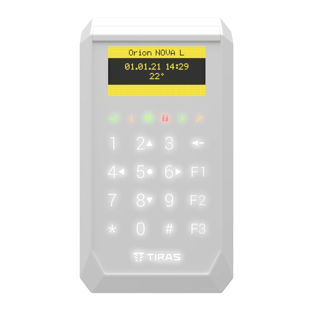 Tiras K-PAD OLED (white) Сенсорна OLED клавіатура Тірас Tiras K-PAD OLED (white) Сенсорна OLED клавіатура Тірас