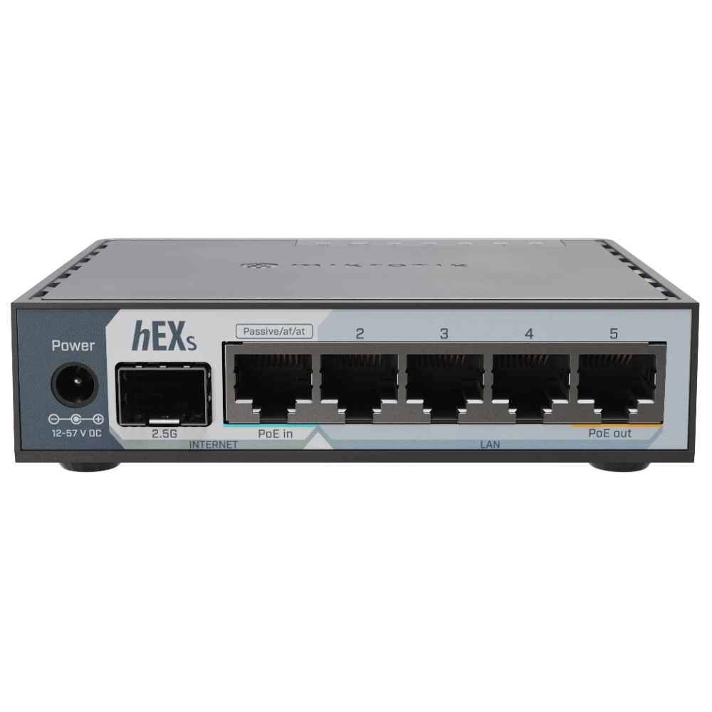 MikroTik hEX S (2025) (E60iUGS) Маршрутизатор