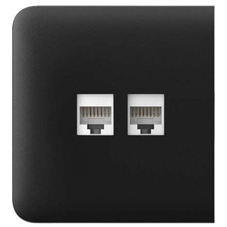 Ajax SideCover (LAN) black Фронтальна панель