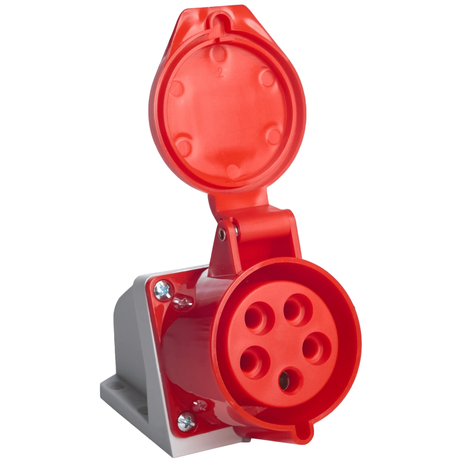 UEA 115 16А 380В 3Р+N+Е IP44 Розетка стаціонарна зовнішня UEA 115 16А 380В 3Р+N+Е IP44 Розетка стаціонарна зовнішня
