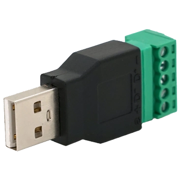 USB (5 контактів) з клемами під кабель Роз'єм