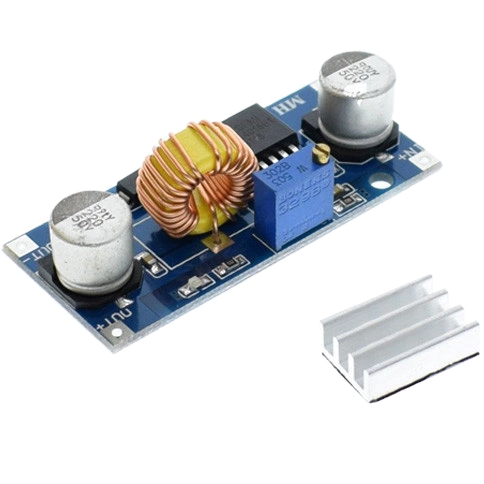 XL4015 75Вт 4-38В DC -> 1,25-32В DC 5A Перетворювач з вольтметром
