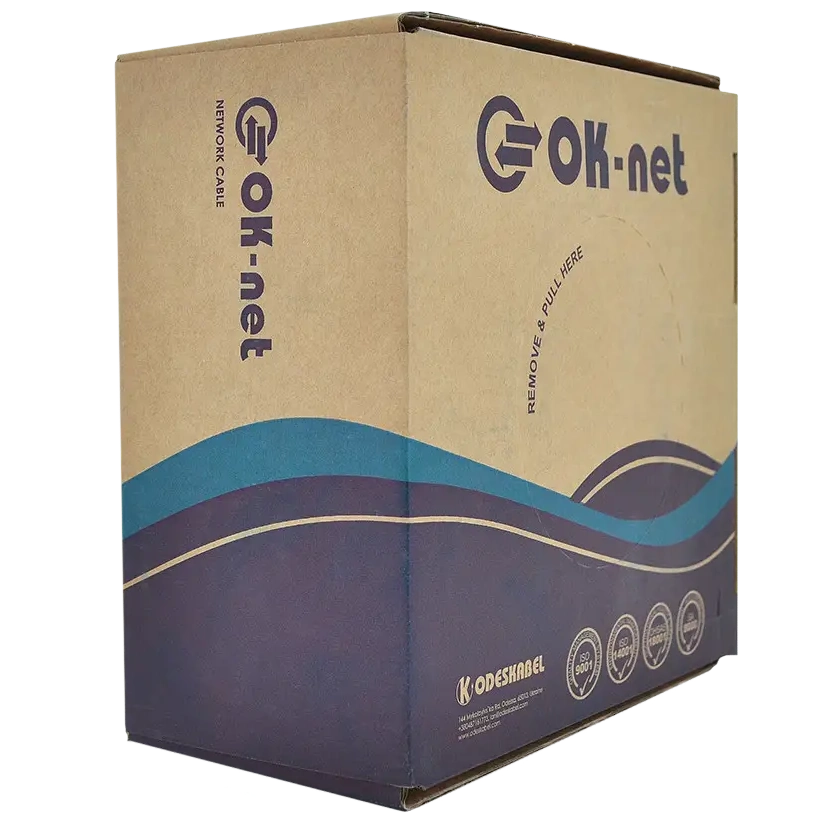 КПВ-ВП (100) 4*2*0,46 (U/UTP-cat.5E-SL), CU 100м. Кабель (UTP мідь внутрішній)