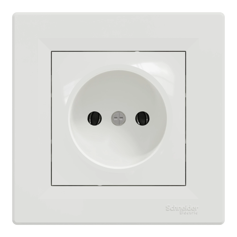 Schneider Electric ASFORA EPH3000121 Розетка одинарна без заземлення