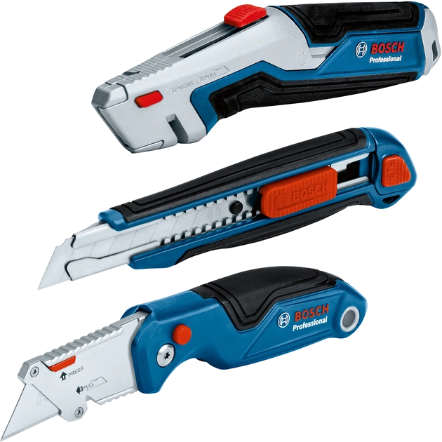 Bosch (1600A027M4) 3 шт Набір ножів Bosch (1600A027M4) 3 шт Набір ножів