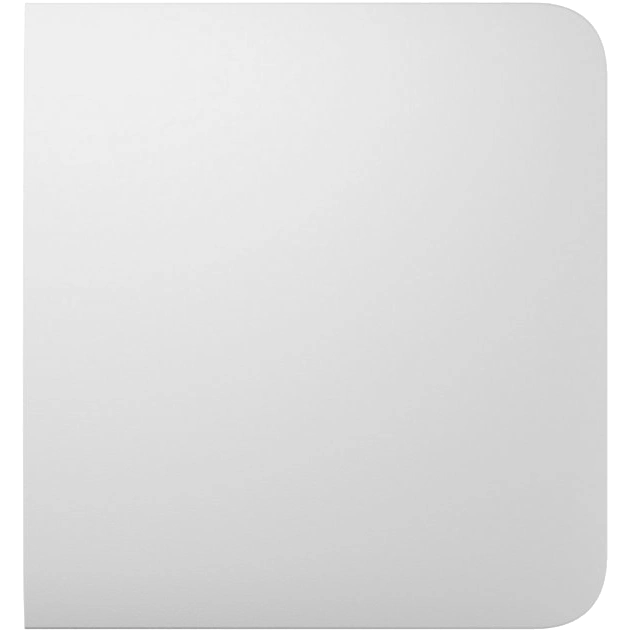 Ajax SideButton (1-gang/2-way) for LightSwitch white Бічна кнопка для одноклавішного або прохідного вимикача Ajax SideButton