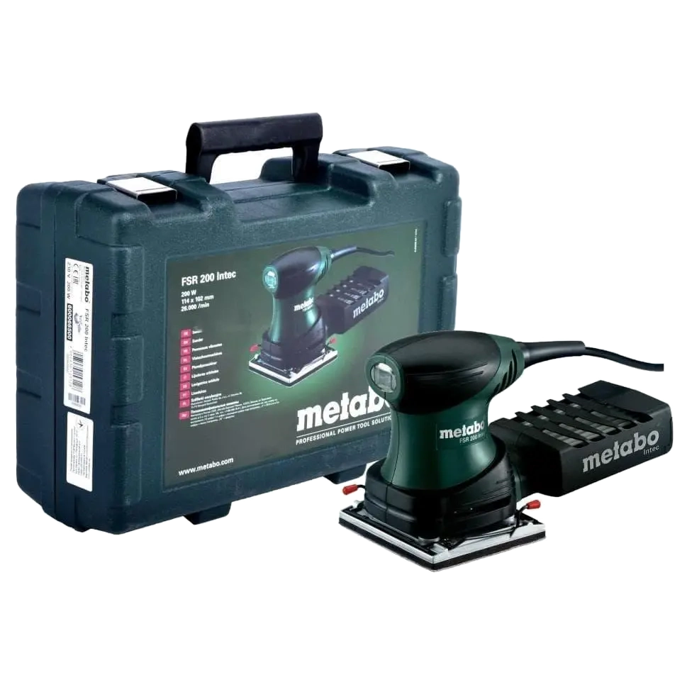 Metabo FSR 200 Intec (600066500) Вібраційна шліфмашина Metabo FSR 200 Intec (600066500) Вібраційна шліфмашина