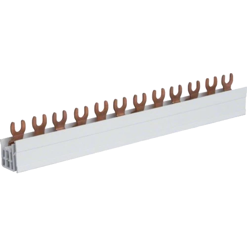 Hager KDN363A 3-полюсна на 12 мод 10mm2 Шина вилкова