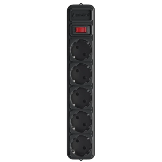 Gembird SPG5-X-6B Мережевий фільтр для ДБЖ (UPS) 1.8 м кабель 5 розеток Gembird SPG5-X-6B Мережевий фільтр для ДБЖ (UPS) 1.8 м кабель 5 розеток
