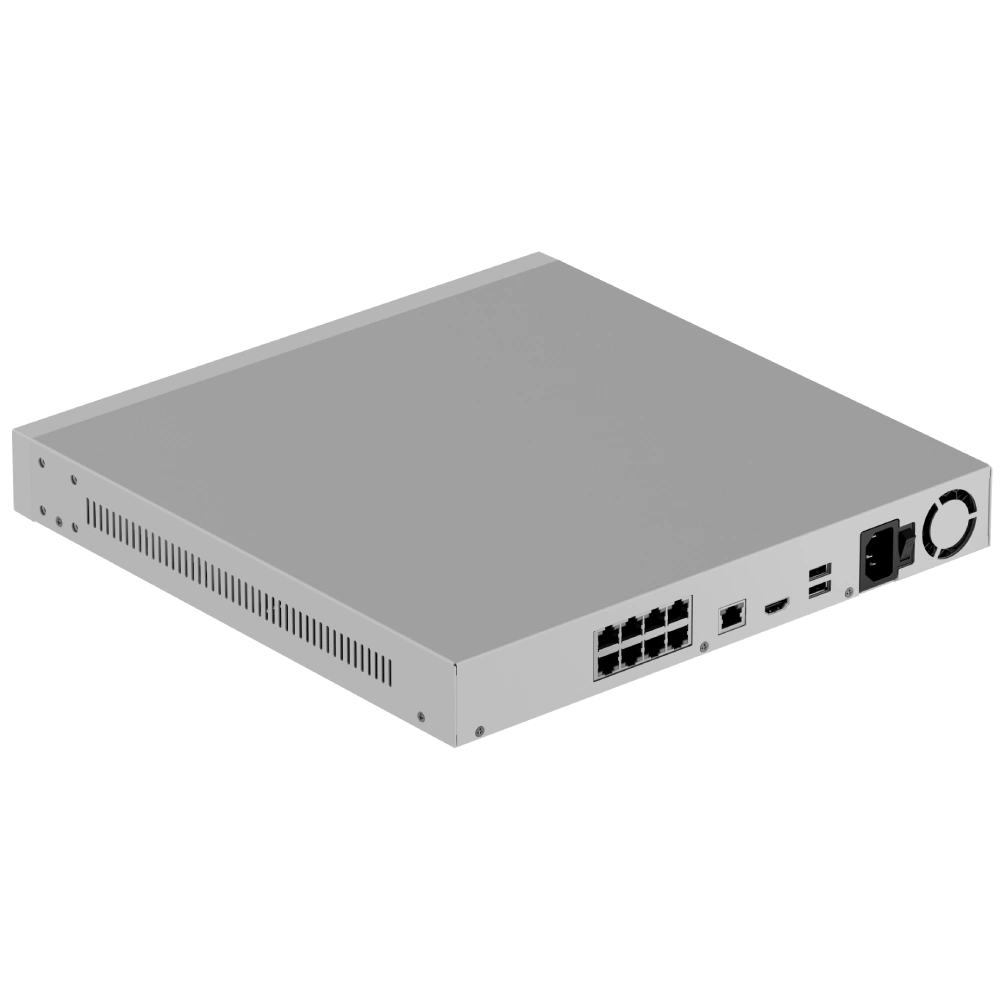 Ajax Superior NVR H2DAI8PAC (8ch) white 24ТБ PoE AI Відеореєстратор