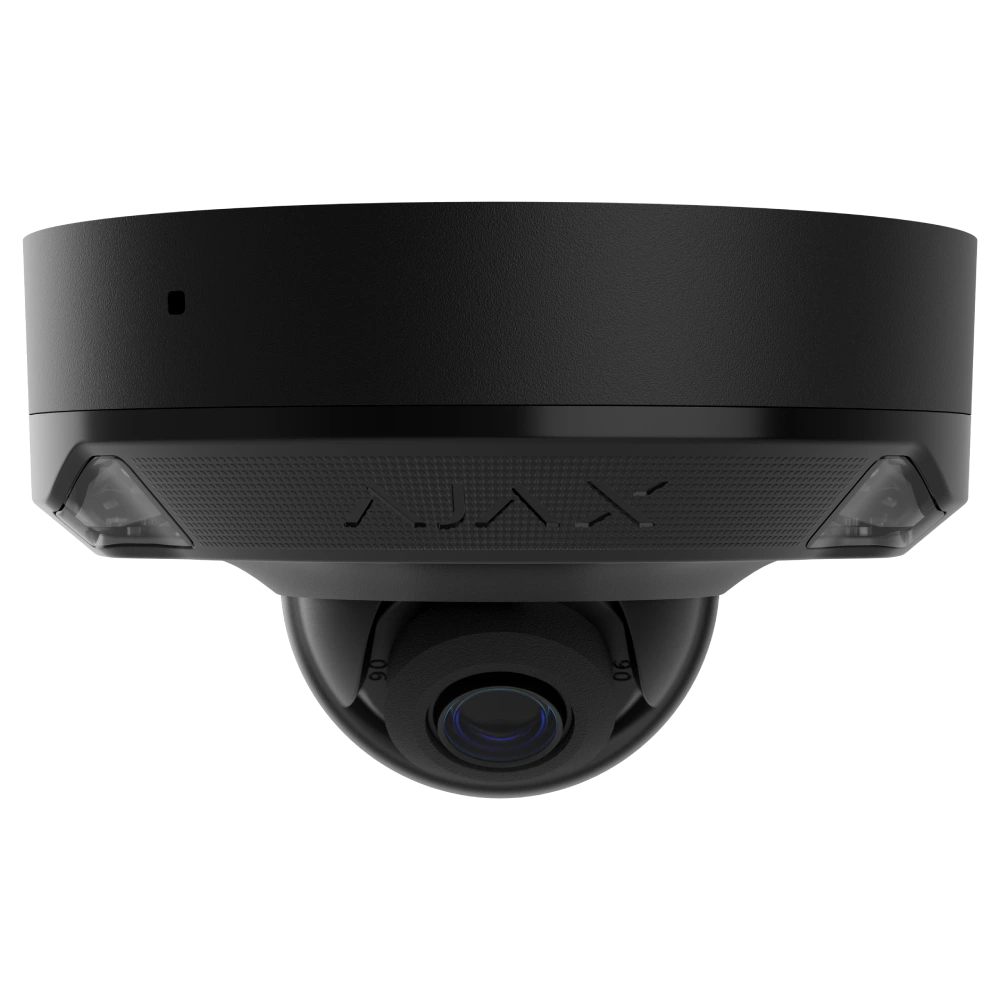 Ajax DomeCam Mini HL (8 Mp/2.8 mm) black IP відеокамера
