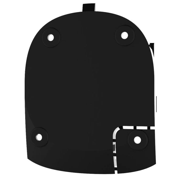 Smartbracket Ajax Hub black Частина пластикового корпусу