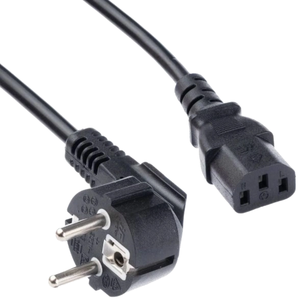 С13-CEE 7/7 Шнур живлення 1.8 м, 0.75 мм2, Kingda С13-CEE 7/7 Шнур живлення 1.8 м, 0.75 мм2, Kingda