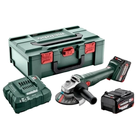 Metabo W 18 L 9-125 (602247510) Акумуляторна кутова шліфувальна машина