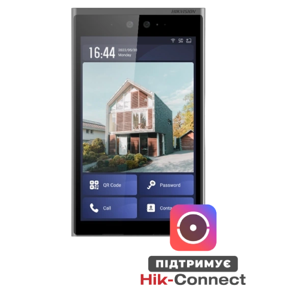 DS-KD9633-E6 10.1-дюймова IP65 ＆ IK07 панель