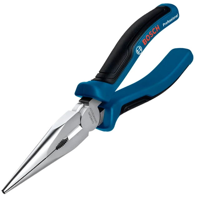 Bosch Professional 200 мм Плоскогубці з довгими кінцями Bosch Professional 200 мм Плоскогубці з довгими кінцями