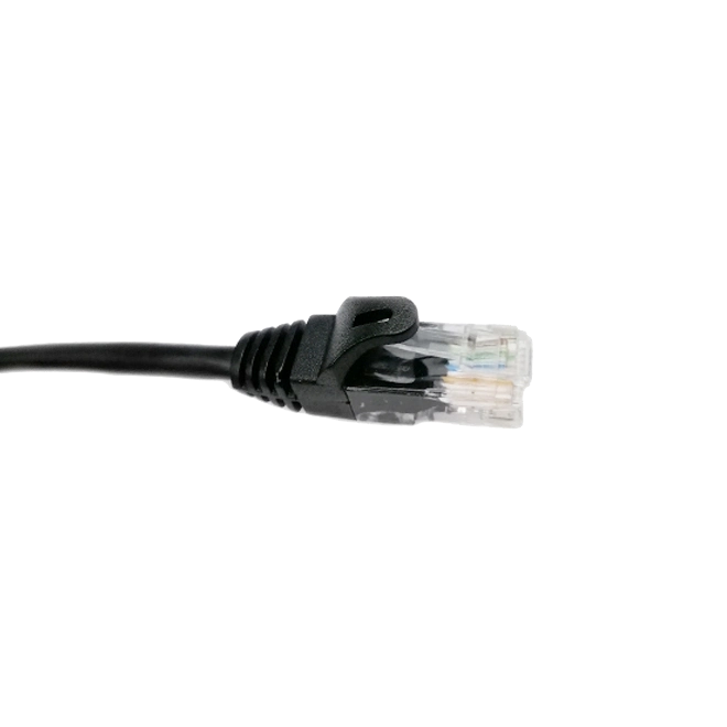 Патч-корд E-server UTP, 0.5 м, кат. 5e чорний