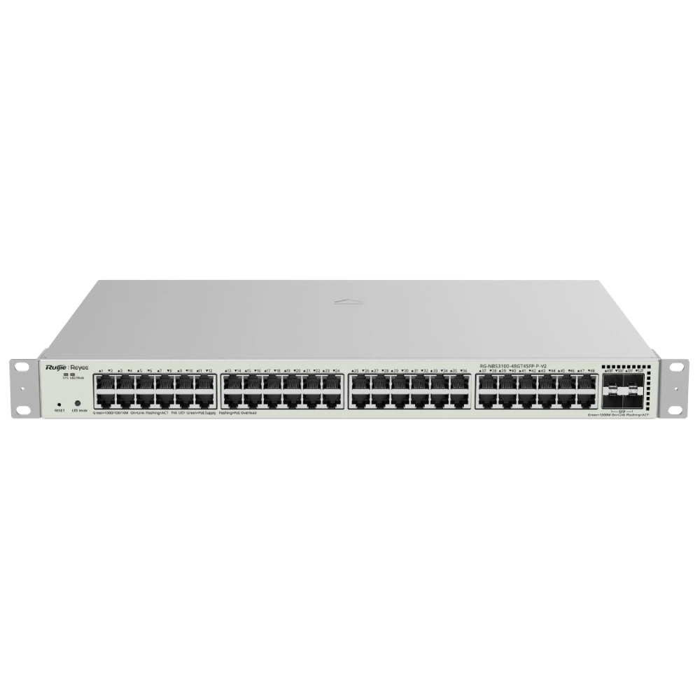 Ruijie Reyee RG-NBS3100-48GT4SFP-P-V2 Комутатор 48 портів керований