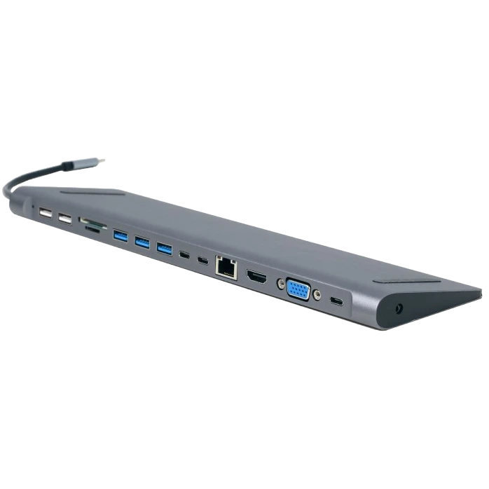 Cablexpert A-CM-COMBO9-01 USB-C 9-в-1 Док станція