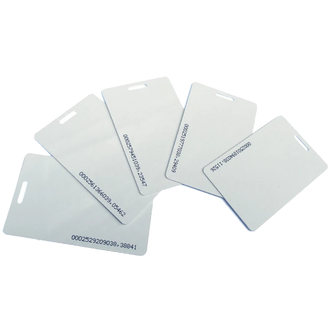 TK4100 ISO Карта з кодом тонка (з кодом UID на корпусі)