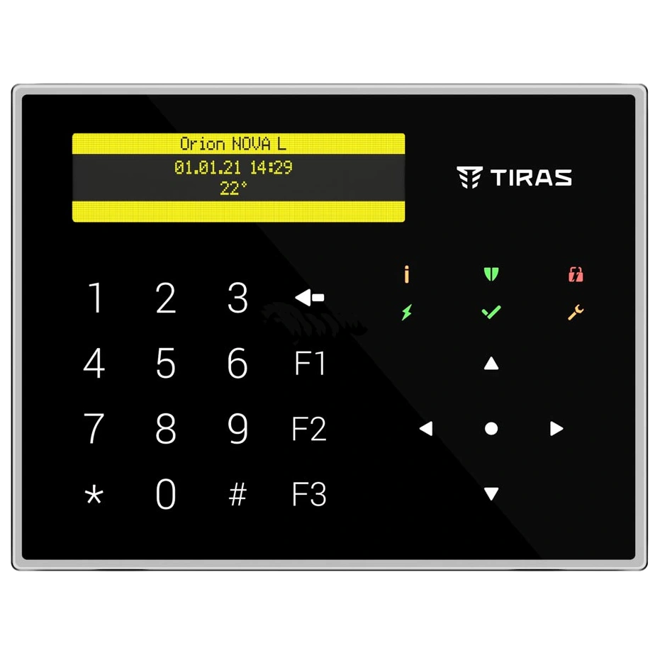 Tiras K-GLCD+(black) Клавіатура Tiras K-GLCD+(black) Клавіатура