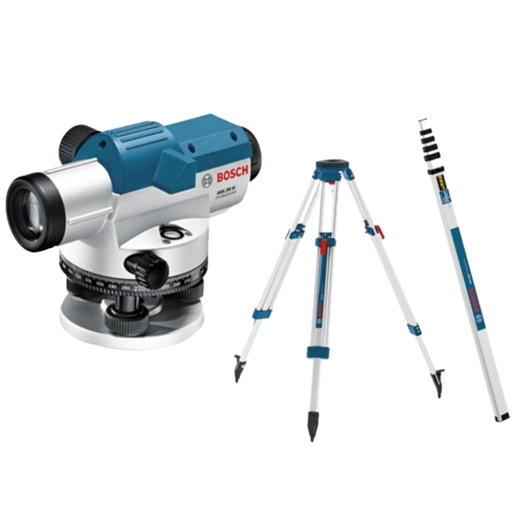 Bosch GOL 26 D Professional + BT 160 + GR 500 Оптичний нівелір Bosch GOL 26 D Professional + BT 160 + GR 500 Оптичний нівелір