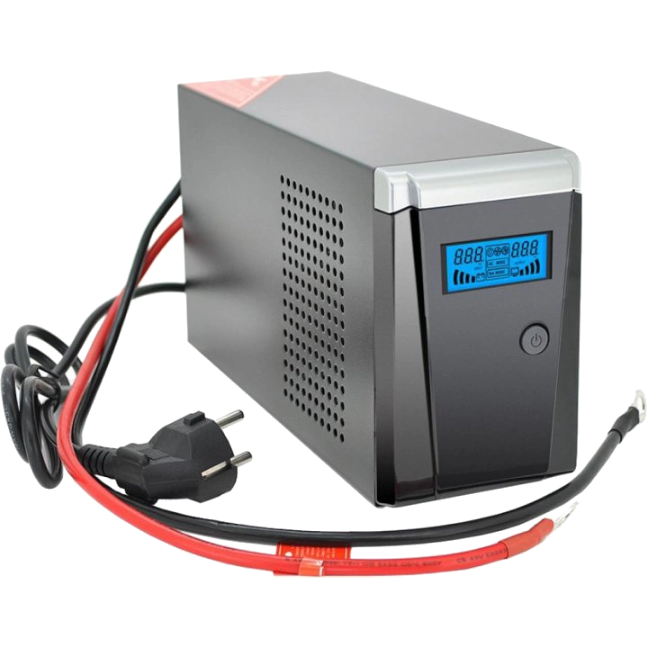 RITAR RTSW-500 LCD ДБЖ з правильною синусоїдою (300 Вт ) 12В, під зовнішній АКБ