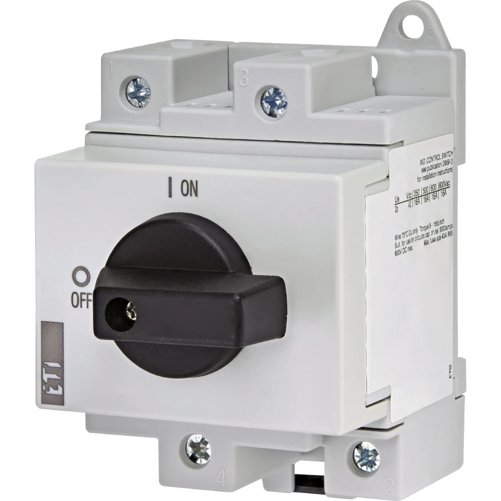 ЕТІ LS 25 SMA A2 2р 25A 1000V DC Вимикач навантаження